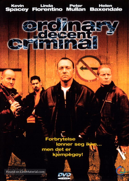 Ordinary Decent Criminal - Swedish DVD movie cover