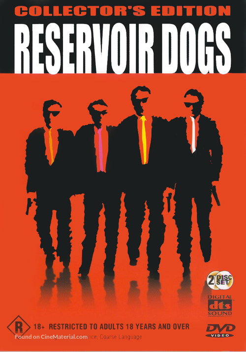 Reservoir Dogs - Australian DVD movie cover