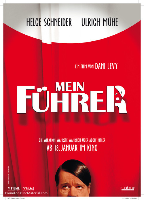 Mein F&uuml;hrer - Die wirklich wahrste Wahrheit &uuml;ber Adolf Hitler - German Movie Poster