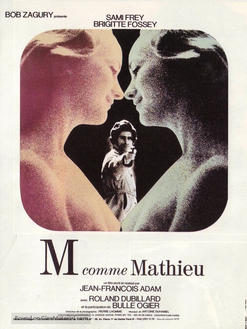 &#039;M&#039; comme Mathieu - French Movie Poster