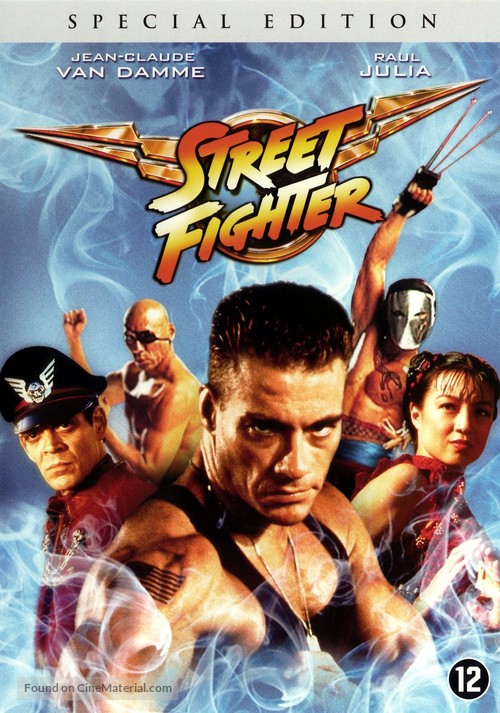 Street Fighter - Dutch DVD movie cover