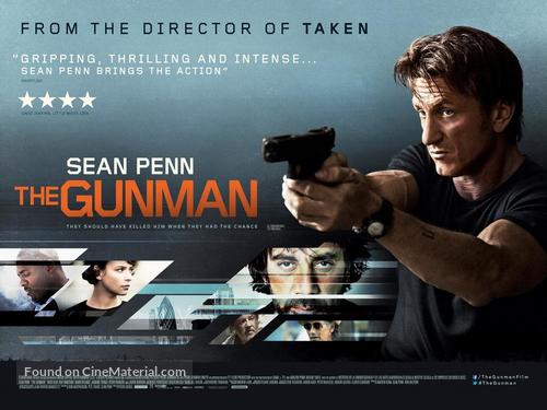 The Gunman - British Movie Poster