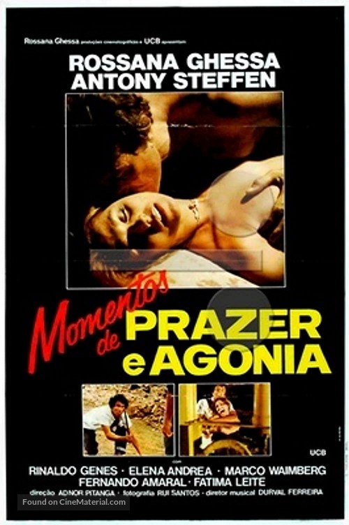 Momentos de Prazer e Agonia - Brazilian Movie Poster