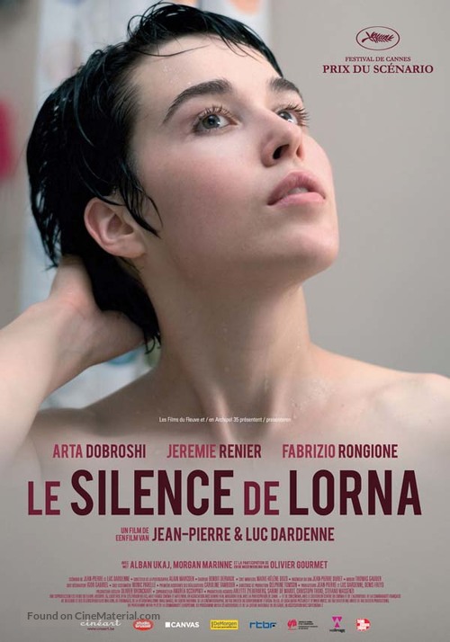 Le silence de Lorna - Belgian Movie Poster