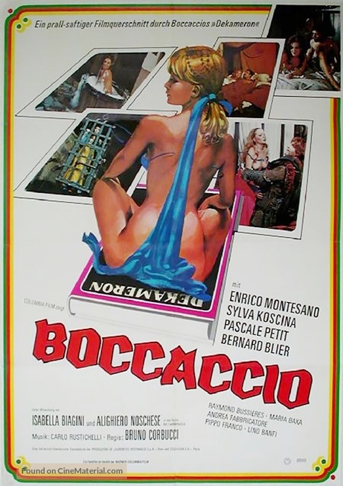 Boccaccio - German Movie Poster
