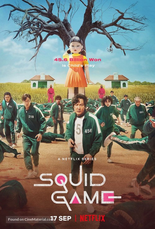 &quot;Squid Game&quot; - Malaysian Movie Poster