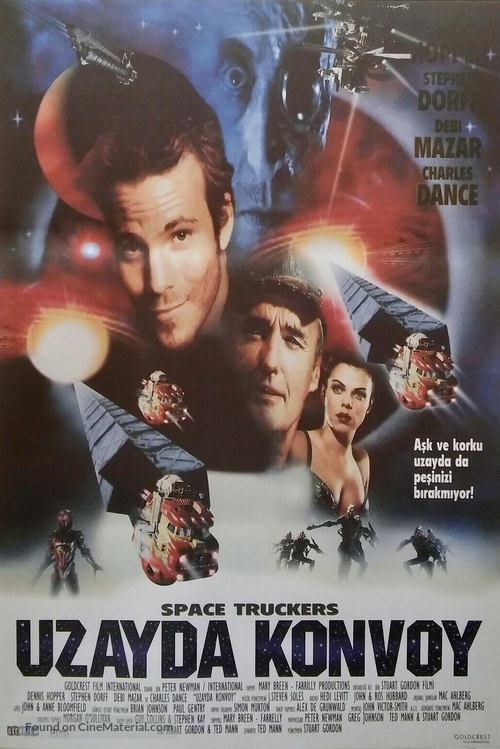 Space Truckers - Turkish Movie Poster