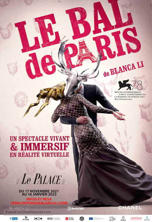 Le bal de Paris de Blanca Li - French Movie Poster