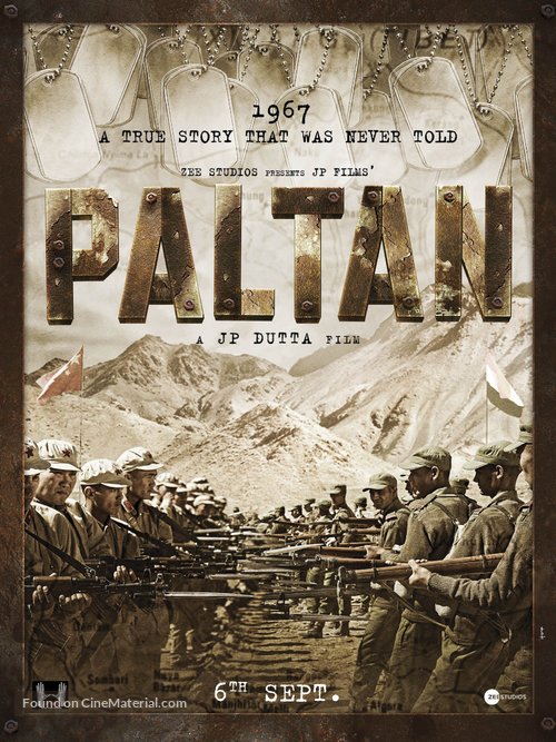 Paltan - Indian Movie Poster