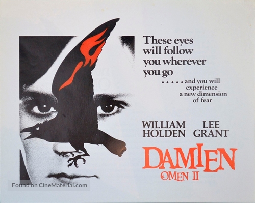 Damien: Omen II - British Movie Poster