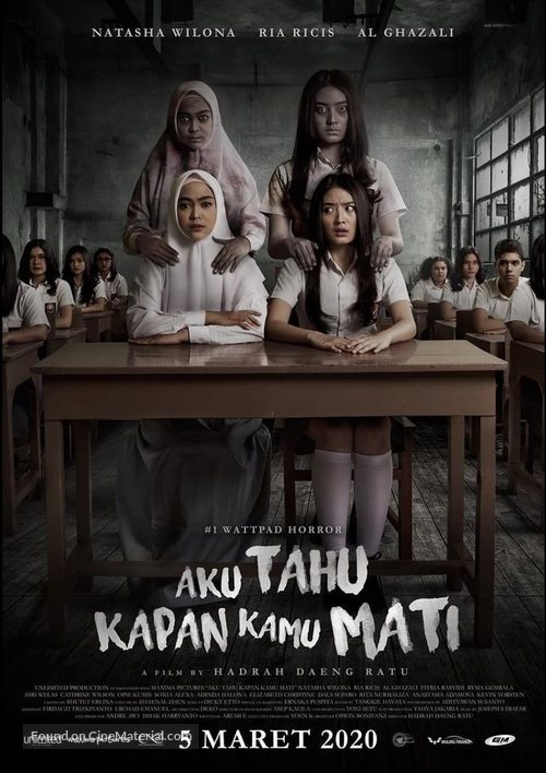 Aku Tahu Kapan Kamu Mati - Indonesian Movie Poster