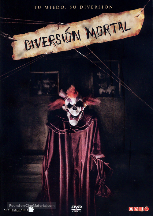 Amusement - Argentinian DVD movie cover