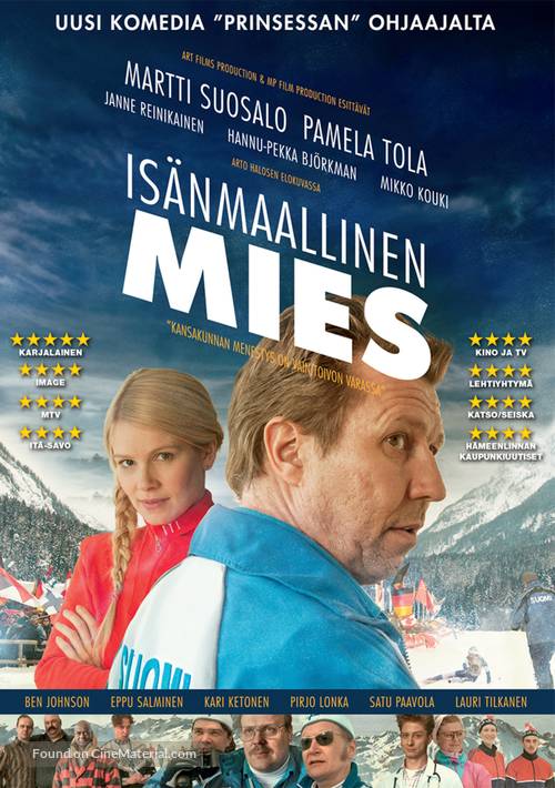 Is&auml;nmaallinen mies - Finnish DVD movie cover