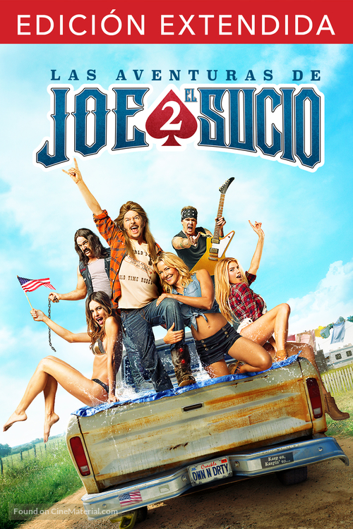 Joe Dirt 2: Beautiful Loser - Mexican Movie Cover