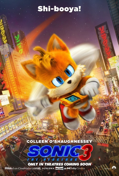 Sonic the Hedgehog 3 - Movie Poster