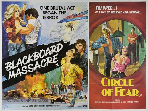Massacre at Central High - British Combo movie poster
