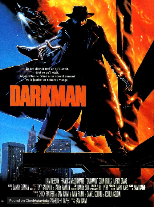 Darkman - French Movie Poster