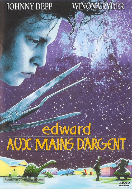 Edward Scissorhands - French DVD movie cover