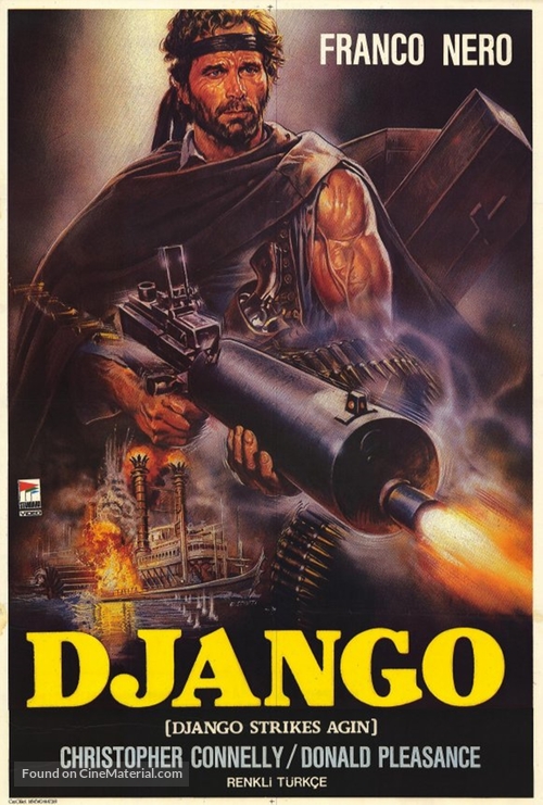 Django 2: il grande ritorno - Turkish Movie Poster