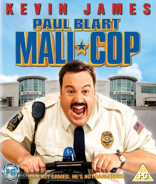 Paul Blart: Mall Cop - British Blu-Ray movie cover