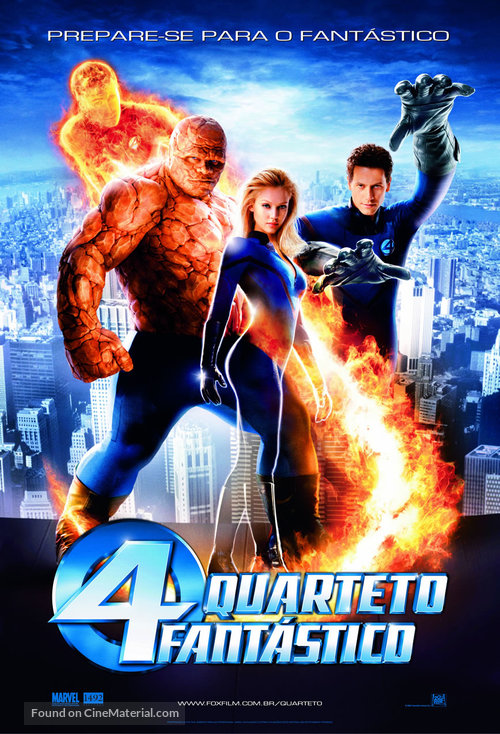 Fantastic Four - Brazilian Movie Poster