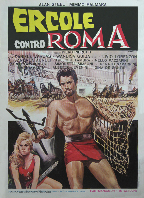Ercole contro Roma - Italian Movie Poster