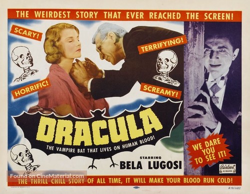 Dracula - Re-release movie poster