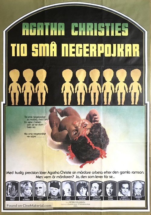 Ein unbekannter rechnet ab - Swedish Movie Poster