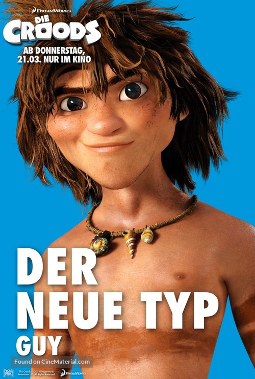 The Croods - German Movie Poster