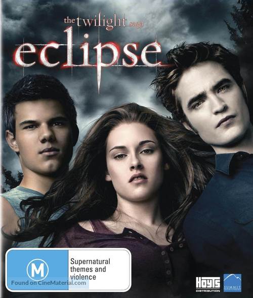 The Twilight Saga: Eclipse - Australian DVD movie cover