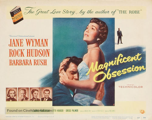Magnificent Obsession - Movie Poster