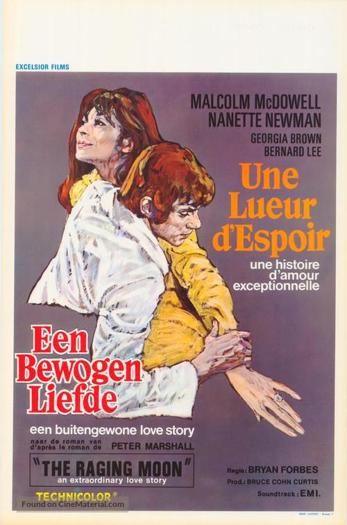 The Raging Moon - Belgian Movie Poster