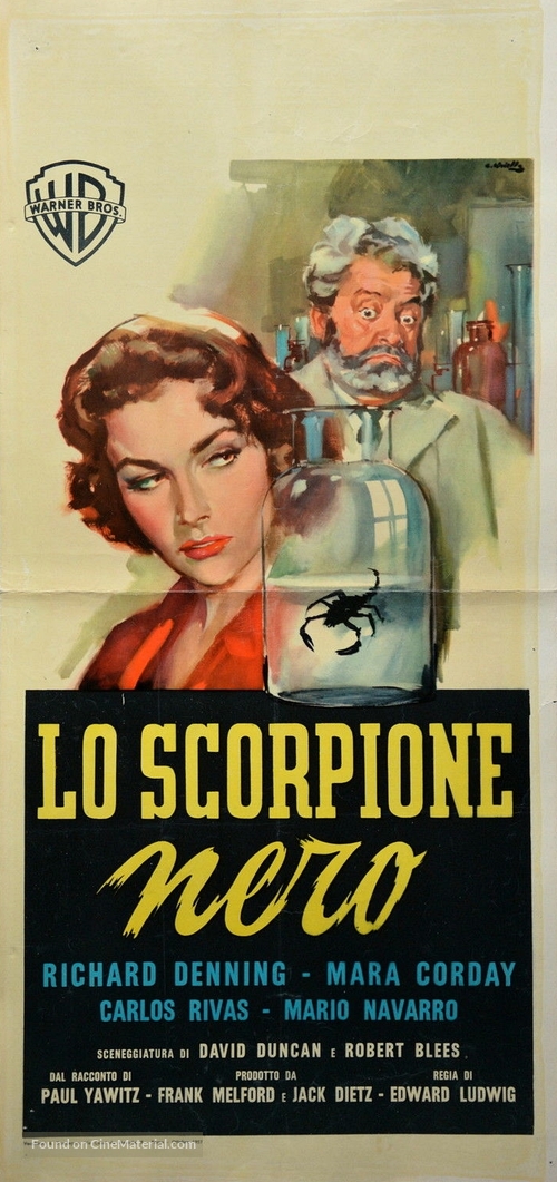 The Black Scorpion - Italian Movie Poster