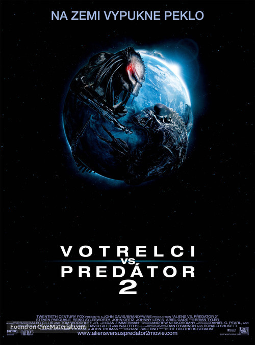 AVPR: Aliens vs Predator - Requiem - Slovak Movie Poster