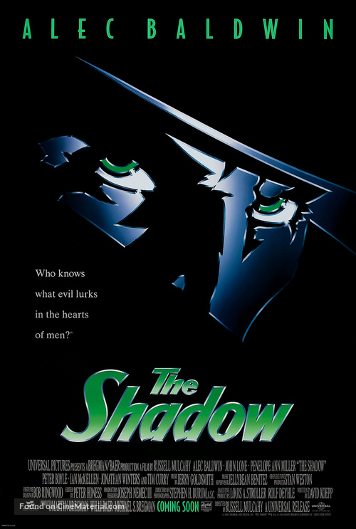 The Shadow - Advance movie poster