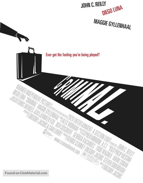 Criminal - Movie Poster