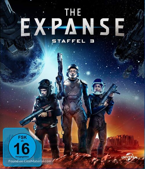 &quot;The Expanse&quot; - German Blu-Ray movie cover