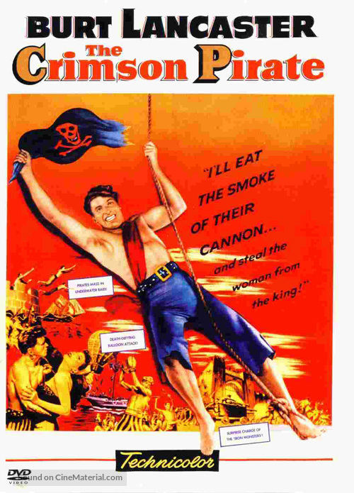 The Crimson Pirate - Movie Cover