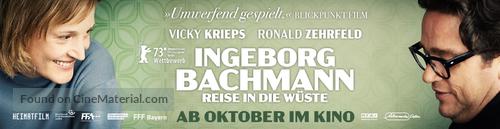 Ingeborg Bachmann - Reise in die W&uuml;ste - German poster