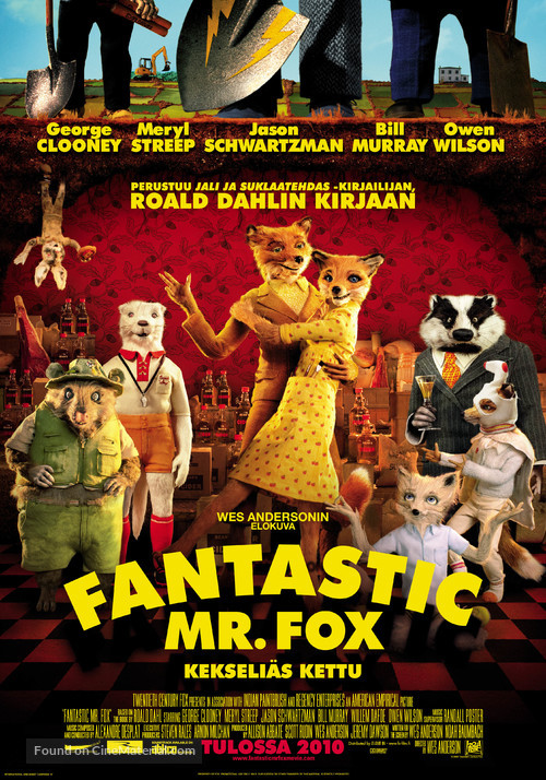 Fantastic Mr. Fox - Finnish Movie Poster