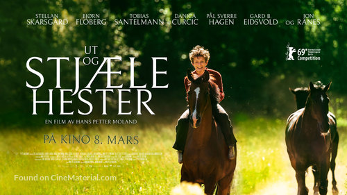 Ut og stj&aelig;le hester - Norwegian Movie Poster