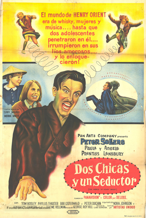 The World of Henry Orient - Argentinian Movie Poster