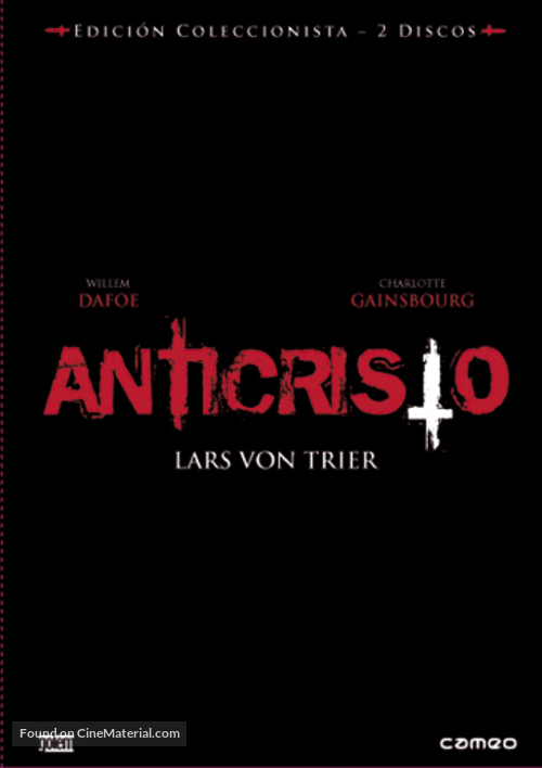 Antichrist - Spanish DVD movie cover