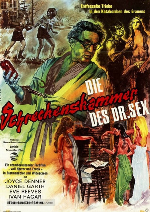 Behind Locked Doors - German Movie Poster