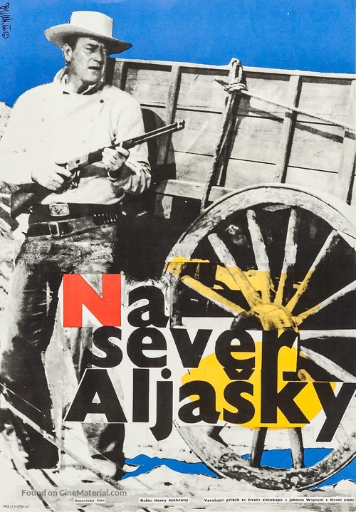 North to Alaska - Czech Movie Poster