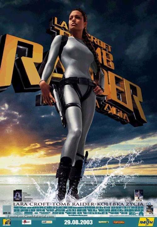 Lara Croft Tomb Raider: The Cradle of Life - Polish Movie Poster