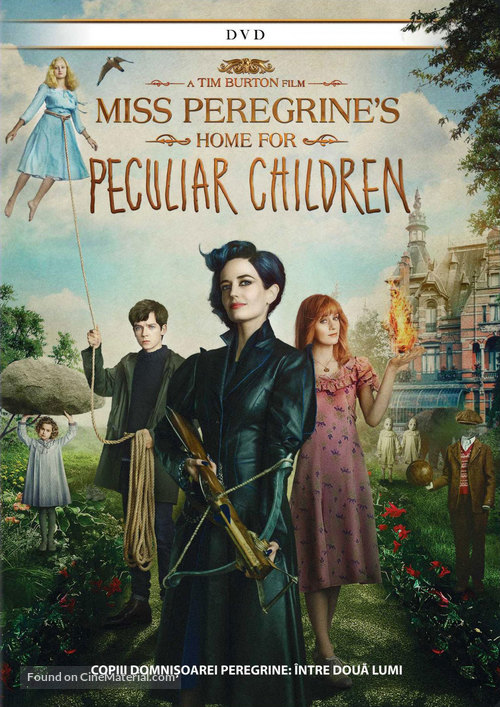 Miss Peregrine&#039;s Home for Peculiar Children - Romanian Movie Cover
