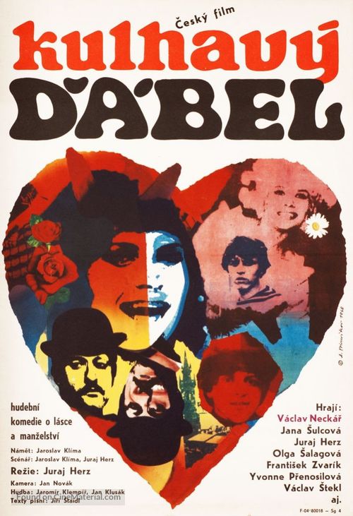 Kulhav&yacute; d&aacute;bel - Czech Movie Poster