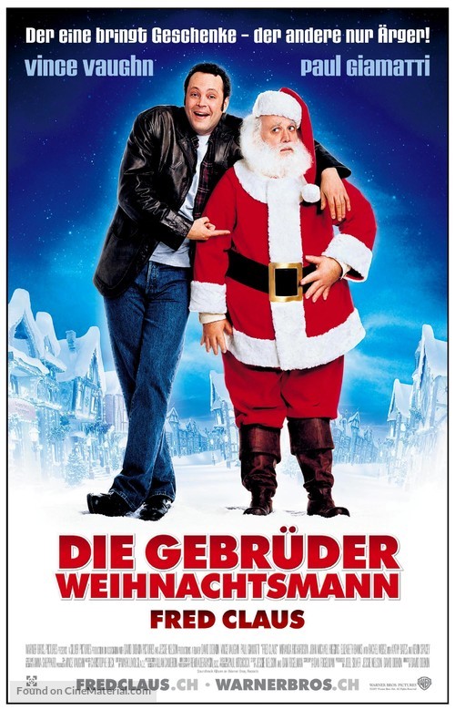 Fred Claus - Swiss Movie Poster