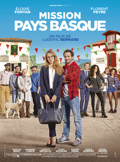 Mission pays Basque - French Movie Poster